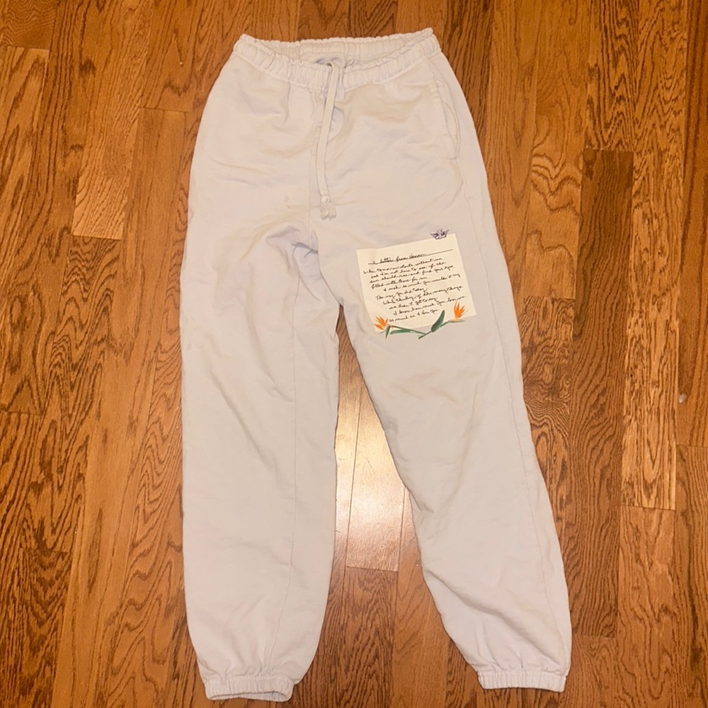 Light blue Boys lie sweatpants